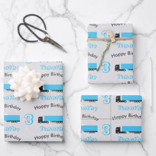 Vrachtwagens voor opleggers en vrachtwagens van op inpakpapier vel