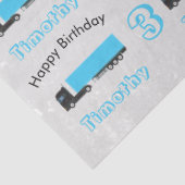 Vrachtwagens voor opleggers en vrachtwagens van op tissuepapier (Detail)