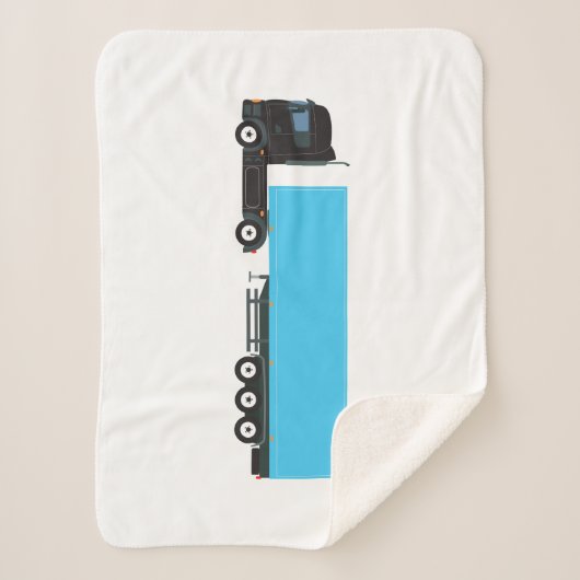 Vrachtwagens voor vrachtwagens met halfaanhangwage sherpa deken (Voorkant)