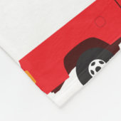 Vrachtwagens voor vrachtwagens ophalen fleece deken (Hoek)