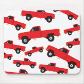 Vrachtwagens voor vrachtwagens ophalen muismat (Voorkant)