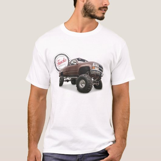 Vrachtwagens zijn prachtig (4x4 Chevy) T-shirt (Voorkant)