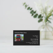 Vrachtwagenverzending Modern Visitekaartje (Staand voorkant)