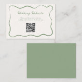 Vrachtwebsite — QR-code Informatiekaartje (Voorkant / Achterkant)