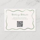 Vrachtwebsite — QR-code Informatiekaartje (Voorkant)