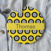 Vrachtwielwielen voor de bouw van kabelgoten ronde button 6,0 cm (In situ)