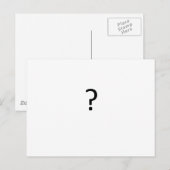 Vragen Briefkaart (Voorkant / Achterkant)