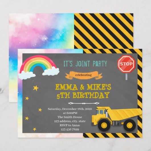 Vragen en gewrichtspartner voor vrachtwagens en re kaart (Voorkant / Achterkant)