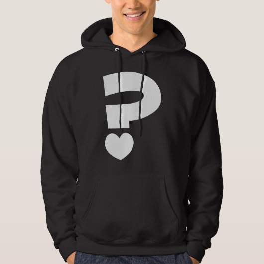 Vragen Hoodie (Voorkant)