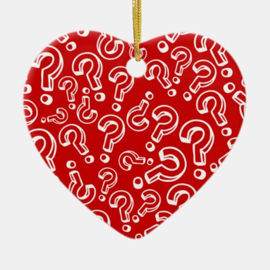 Vragen Keramisch Ornament (Voorkant)