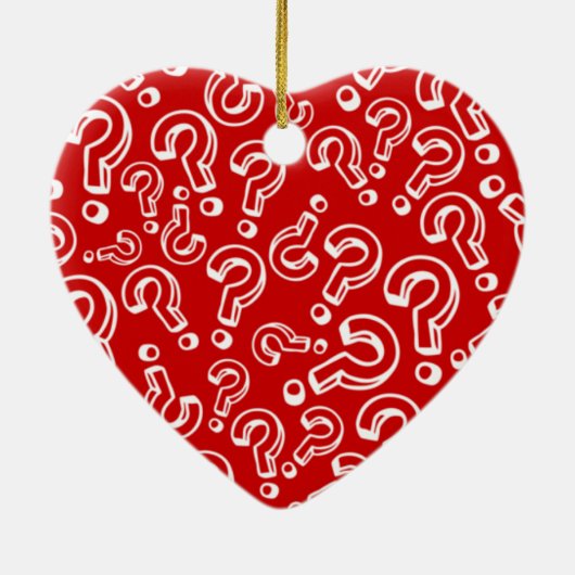 Vragen Keramisch Ornament (Achterkant)