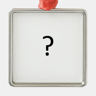 Vragen Metalen Ornament