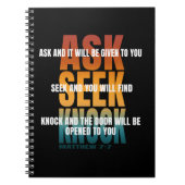 vragen om kloppen notitieboek (Voorkant)