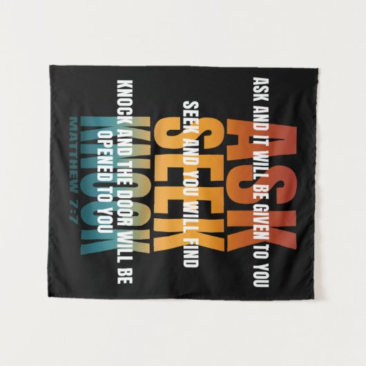 vragen om kloppen wandkleed (Voorkant (horizontaal))