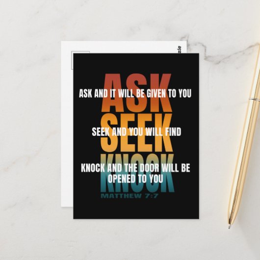 Vragen over knop briefkaart (Voorkant / Achterkant in situ)