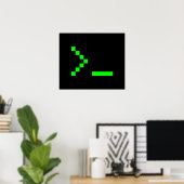 Vragen over tekstinvoer oude schoolcomputer poster (Thuiskantoor)