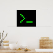 Vragen over tekstinvoer oude schoolcomputer poster (Keuken)