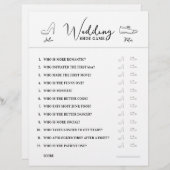 Vragen over weduwhoe-spel Papier zwart-wit (Voorkant / Achterkant)