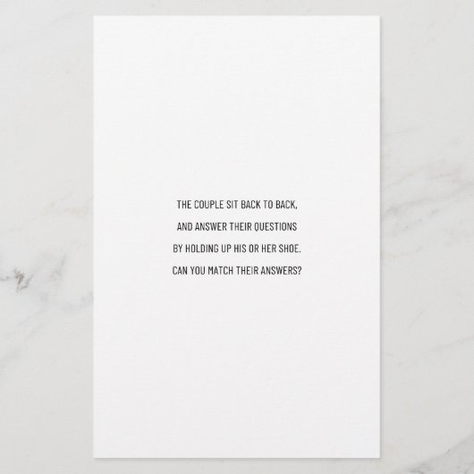 Vragen over weduwhoe-spel Papier zwart-wit (Achterkant)