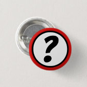 Vragen Ronde Button 3,2 Cm (Voorkant /achterkant)