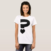 Vragen T-shirt (Voorkant volledig)