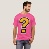 Vragen T-shirt (Voorkant volledig)