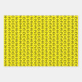 Vragen Tekenpatroongeel Inpakpapier Vel (Voorkant 3)