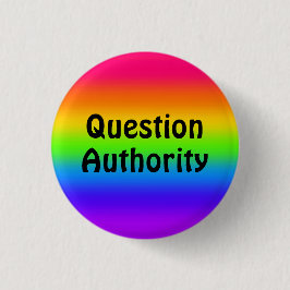 Vragenautoriteit Ronde Button 3,2 Cm