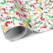 Vragenkeurmerk (Wrapping Paper) Cadeaupapier (Rol Hoek)