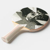 "Vragenmerk" Ping Pong Paddle Tafeltennisbatje (Voorkant Gekanteld)
