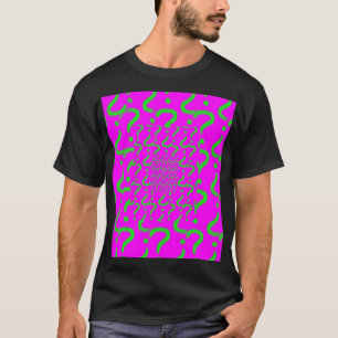 Vragenmerk, vraagteken, vraagteken t-shirt