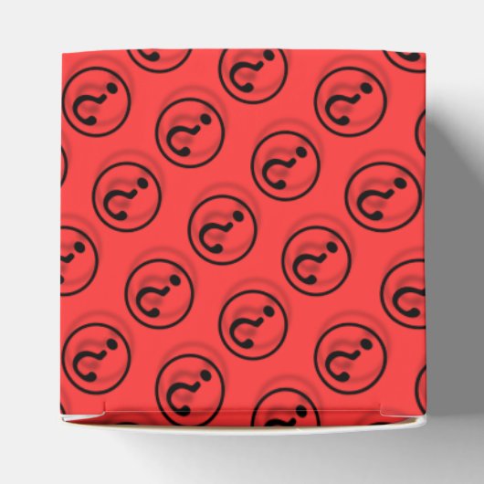 Vragenmerken Bedankdoosjes (Bovenkant)