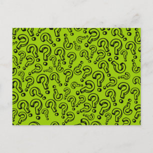 Vragenmerken Briefkaart