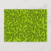 Vragenmerken Briefkaart (Voorkant)