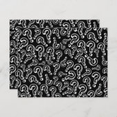 Vragenmerken Kaart (Voorkant / Achterkant)