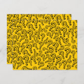 Vragenmerken Kaart (Voorkant / Achterkant)