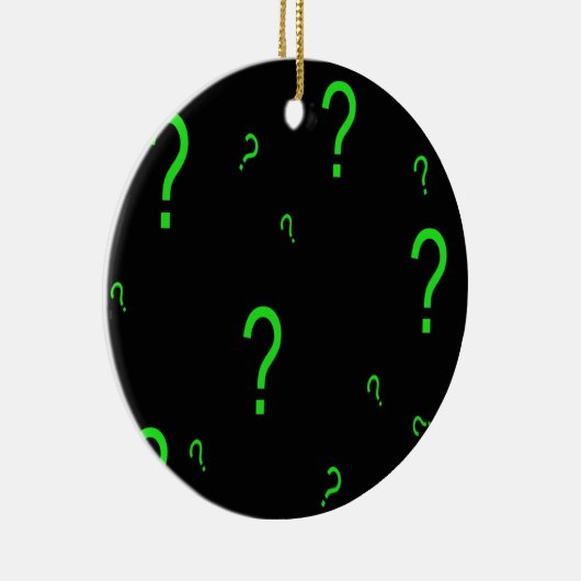 Vragenmerken Keramisch Ornament (Rechts)