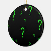 Vragenmerken Keramisch Ornament (Links)