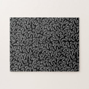 Vragenmerken Legpuzzel