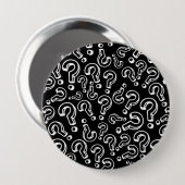 Vragenmerken Ronde Button 4,0 Cm (Voorkant /achterkant)
