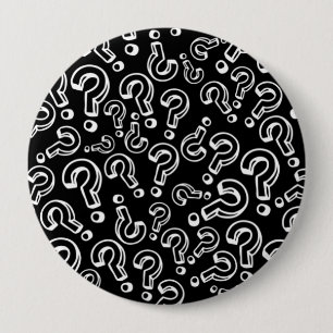 Vragenmerken Ronde Button 4,0 Cm