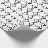 Vragenmerspatroon Cadeaupapier (Hoek)