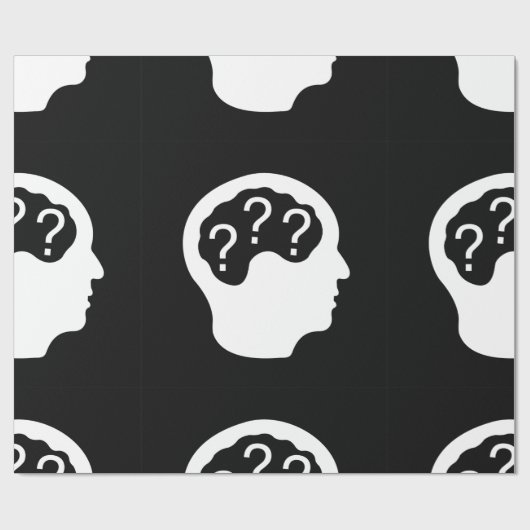 Vragenpakpapier Cadeaupapier (Vlak)