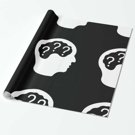 Vragenpakpapier Cadeaupapier (Uitgerold)