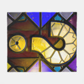 Vragenstempel Fleece Deken (Voorkant (Horizontaal))