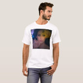 Vrand donker kleur t-shirt (Voorkant volledig)