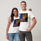 Vrand donker kleur t-shirt (Unisex)