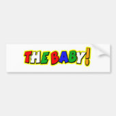 vrbaby2 bumpersticker (Voorkant)