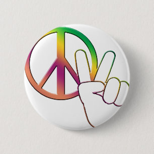 Vrede-02 Ronde Button 5,7 Cm