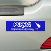 Vrede 1:33 Bumpersticker (Op auto)